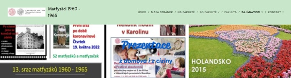 Prezentace z domova i z ciziny