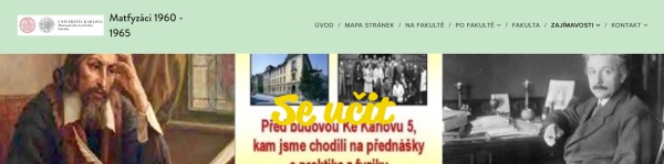 Se učit, se učit, se učit!